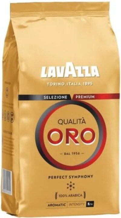 Paquet de café en grain Lavazza Qualità Oro 1kg